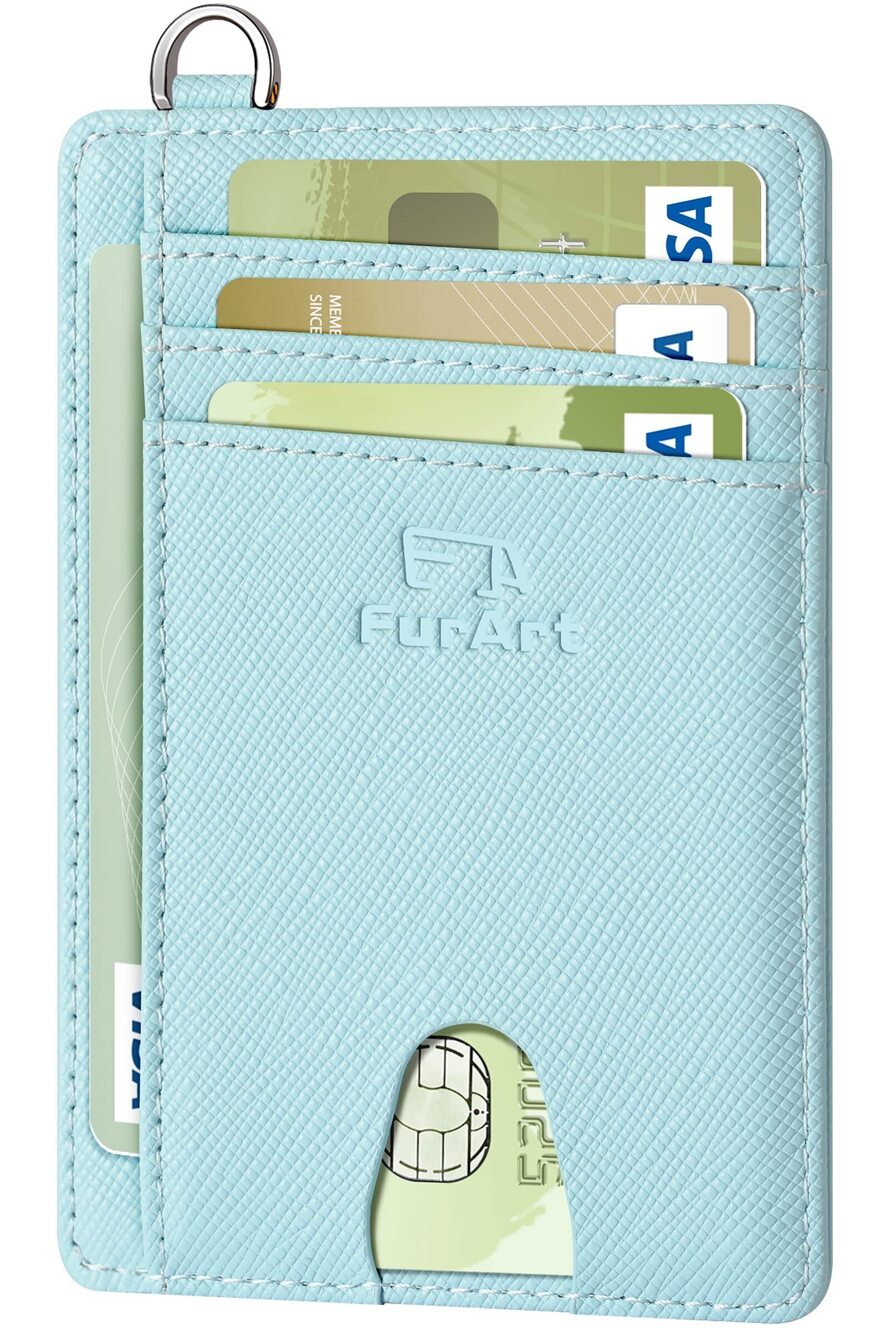 9207 Slim Minimalist Wallet, Front Pocket Wallets, RFID Blocking, Credit